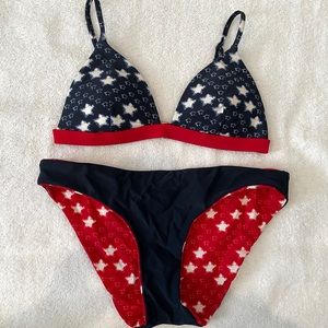 Hollister Star Bikini Set